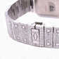 Cartier Santos Fully Diamond Iced Out Watch  customdiamjewel   