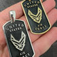 14k Gold USA Air Force Hip Hop Pendant  customdiamjewel   