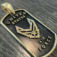 14k Gold USA Air Force Hip Hop Pendant  customdiamjewel   