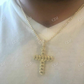 Cuban Link Diamond Cross Hip Hop Pendant  customdiamjewel   