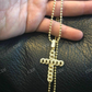 Cuban Link Diamond Cross Hip Hop Pendant  customdiamjewel   