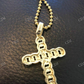 Cuban Link Diamond Cross Hip Hop Pendant  customdiamjewel   