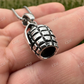 Grenade Bomb Solid 925 Silver Hip Hop Pendant  customdiamjewel   