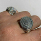 Iced Moissanite Big Hip Hop Ring For Men  customdiamjewel   