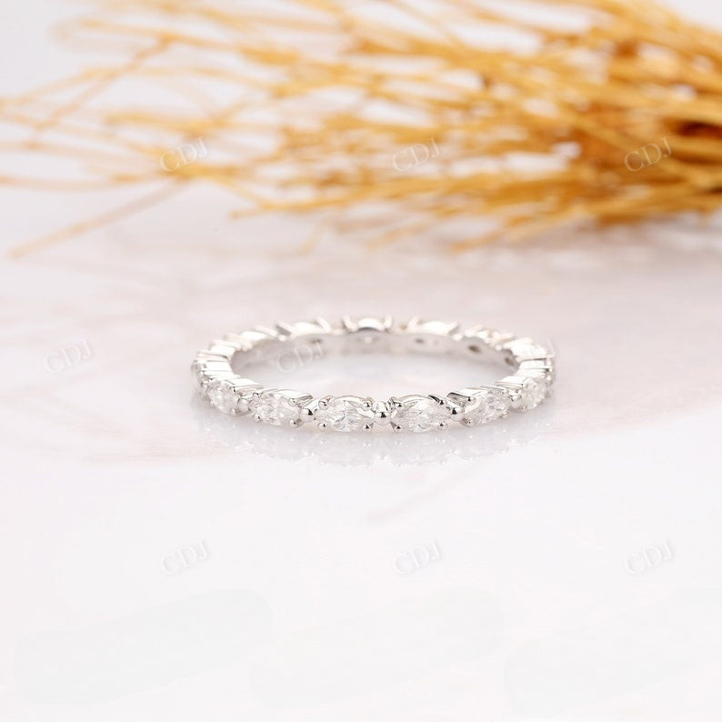 0.38CTW Marquise Cut Full Eternity Natural Diamond Wedding Band Wedding Band customdiamjewel   