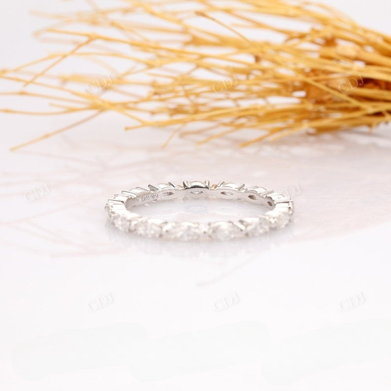 0.38CTW Marquise Cut Full Eternity Natural Diamond Wedding Band Wedding Band customdiamjewel   