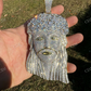 Marquise Round Diamond  Iced Out Jesus Pendant  customdiamjewel   