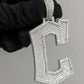 Hip Hop Diamond "C" Pendant hip hop jewelry CustomDiamJewel   