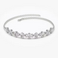 0.50CTW Moissanite Bezel Set Diamond Bracelet  customdiamjewel Sterling Silver White Gold VVS-EF