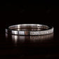 0.30CTW Round Cut Lab Grown Diamond Half Eternity Stacking Band  customdiamjewel   