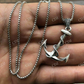 925 Sterling Silver Nautical NAVY Anchor Mens Pendant  customdiamjewel   