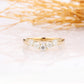 0.5CTW Round Cut 5 Stone Natural Diamond Wedding Band Wedding Band customdiamjewel   