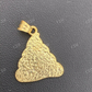 14K Yellow Gold Poop Emoji Pendant  customdiamjewel   