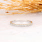 0.17CTW Round Cut Lab Grown Diamond Wedding Band  customdiamjewel   