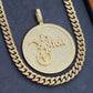 Iced Out Round Diamond Gold Plated Hip Hop Pendant hip hop jewelry customdiamjewel   