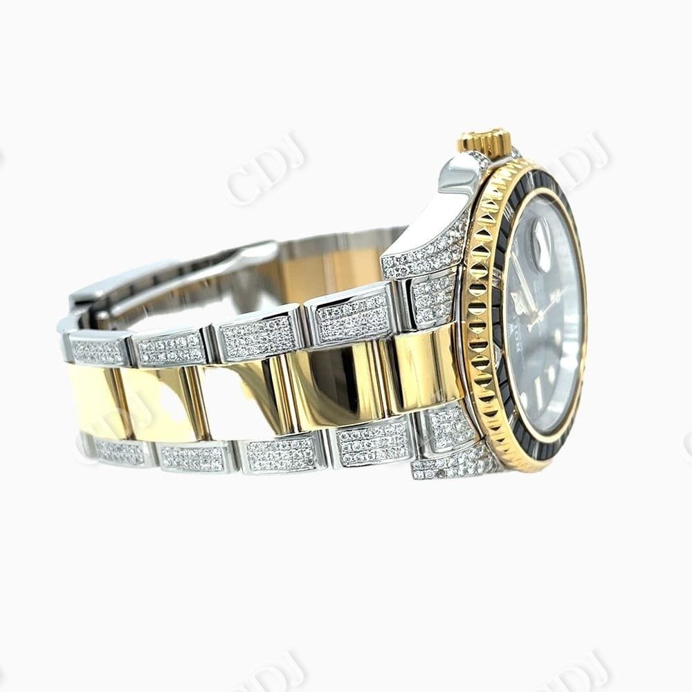 Custom Diamond Rolex Luxury Watch  customdiamjewel   