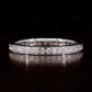 0.40CTW Round Lab Grown Diamond Channel Set Full Eternity Wedding Band  customdiamjewel   