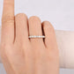 1.07CTW 3/4 Eternity Natural Diamond Matching Wedding Band Wedding Band customdiamjewel   