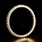 Round Cut Real Diamond Full Eternity Wedding Ring  customdiamjewel   