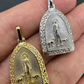 San Lazaro 925 Sterling Silver Saint Pendant  customdiamjewel   