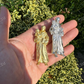 14K Gold St Joseph W Baby Jesus Pendant  customdiamjewel   