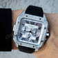 Cartier Automatic Movement Diamond Custom Watch  customdiamjewel   