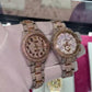 Full Iced Out Jubilee Diamond Studded Luxury Watches hip hop jewelry customdiamjewel   