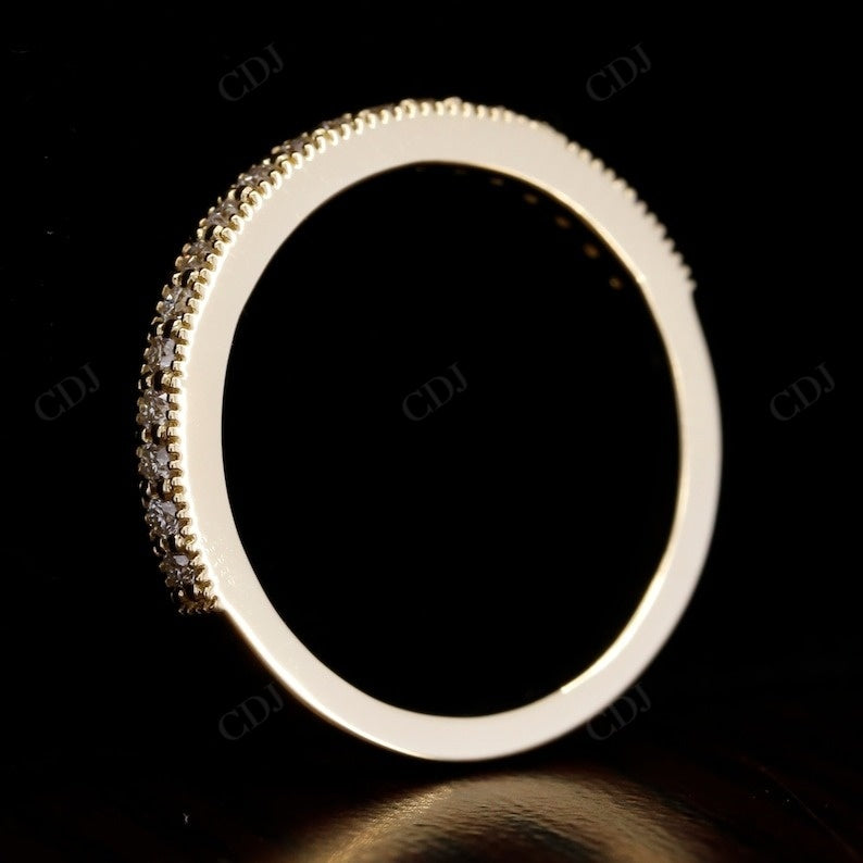 Milgrain 0.2CTW Lab Grown Diamond Band  customdiamjewel   