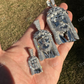 4k White Gold Diamond Jesus Piece Pendant  customdiamjewel   