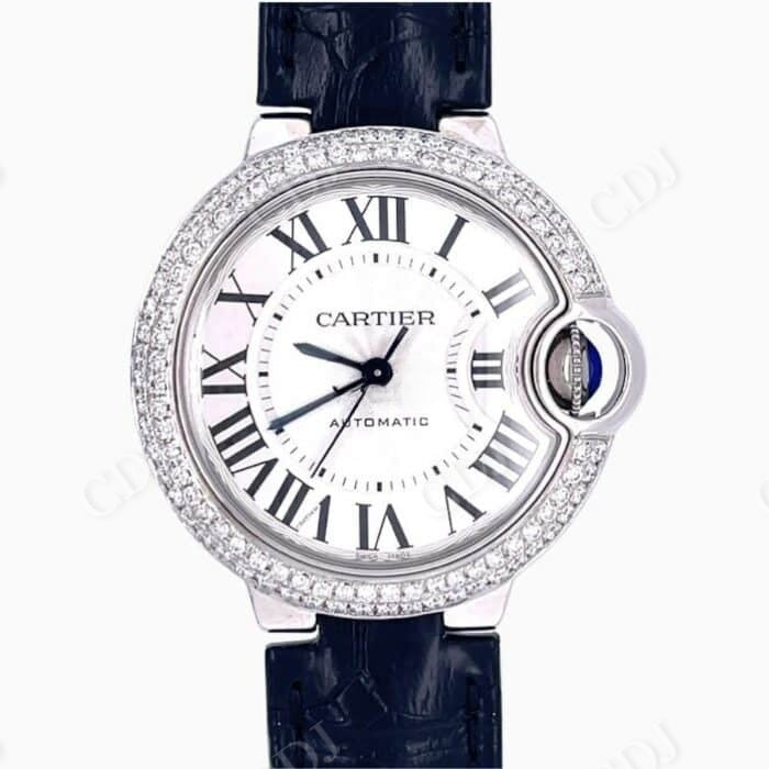 Cartier Custom Diamond Watch  customdiamjewel   