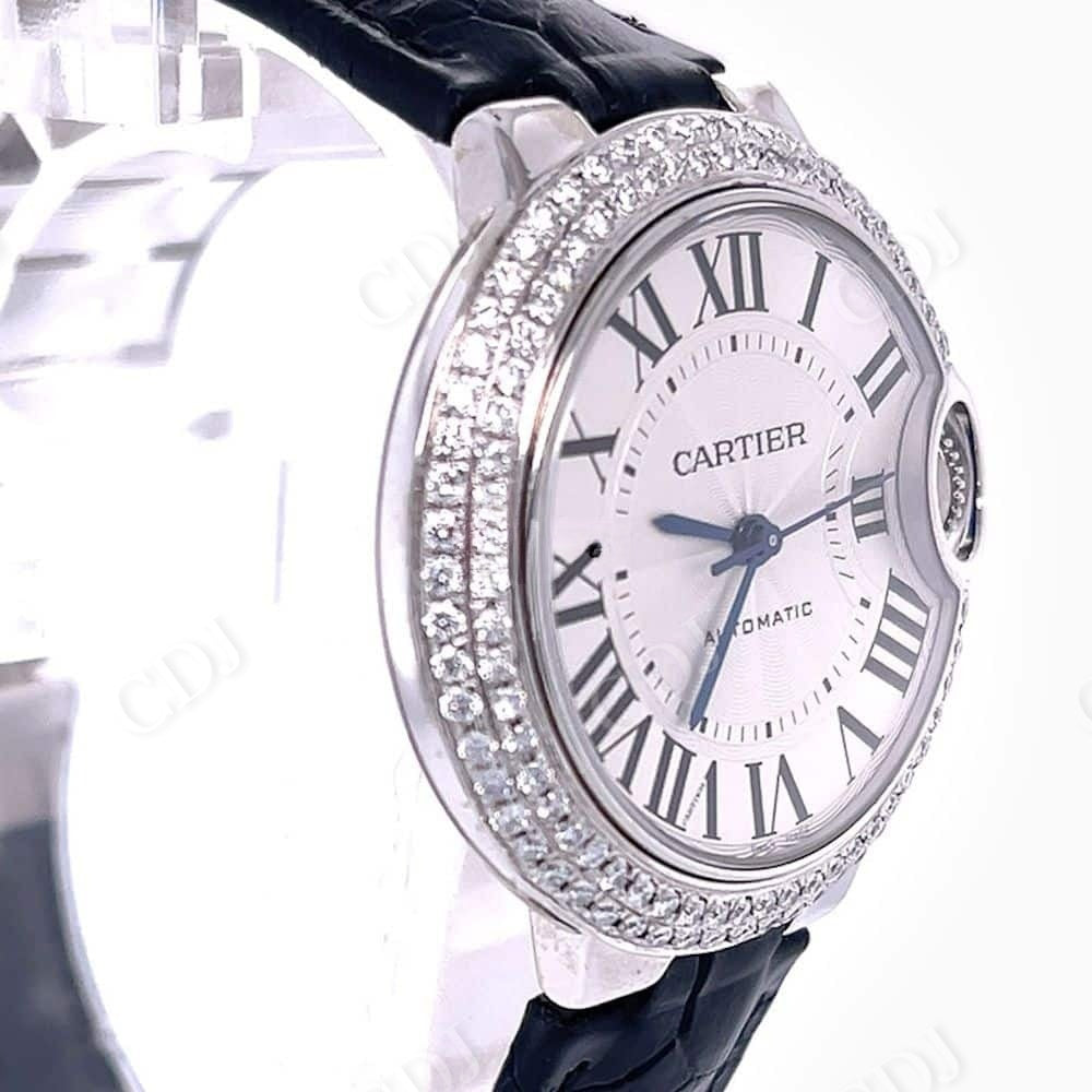 Cartier Custom Diamond Watch  customdiamjewel   