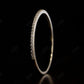 Unique Natural Diamond Half Eternity Thin Wedding Ring  customdiamjewel   