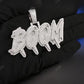 "BQQM" Diamond Hip Hop Pendant hip hop jewelry CustomDiamJewel   