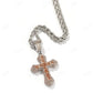 Moissanite Diamond Iced Out Custom Cross Pendant  CustomDiamJewel   