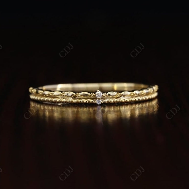 Half Etenity 14K solid Gold Real Diamond Bubble Wedding Band  customdiamjewel Sterling Silver Yellow Gold VVS-EF