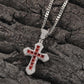 Moissanite Diamond Iced Out Custom Cross Pendant  CustomDiamJewel   