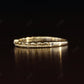 Half Etenity 14K solid Gold Real Diamond Bubble Wedding Band  customdiamjewel   