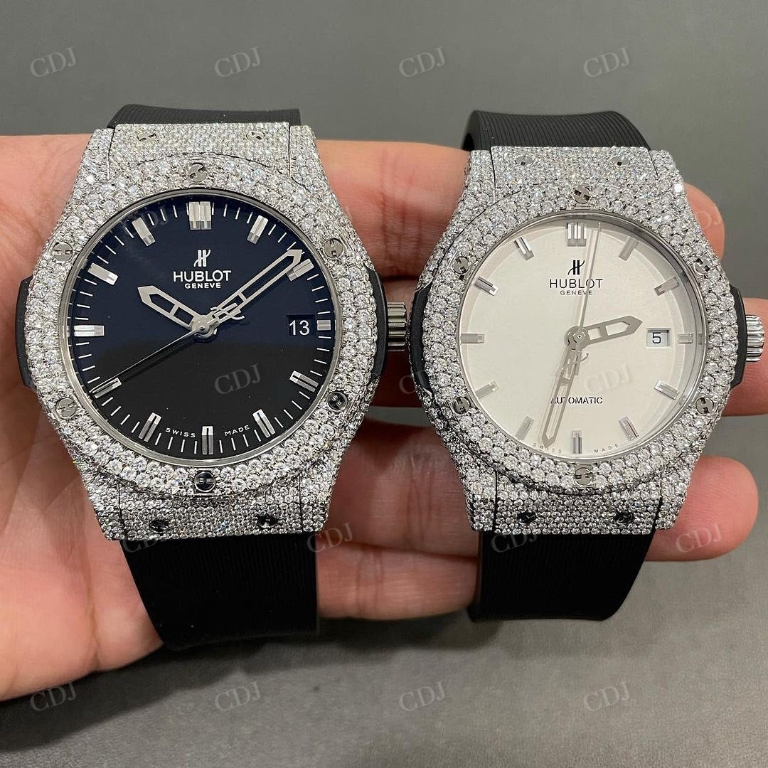 Hip Hop Diamond Customized Watches  customdiamjewel   