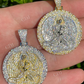 Two Tone Euphanasia Tupac Diamond Pendant  customdiamjewel   