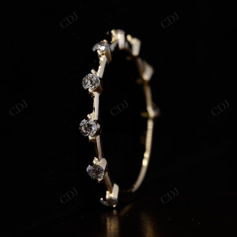 Distance 0.30CTW Lab Grown Diamond Matching Band  customdiamjewel   