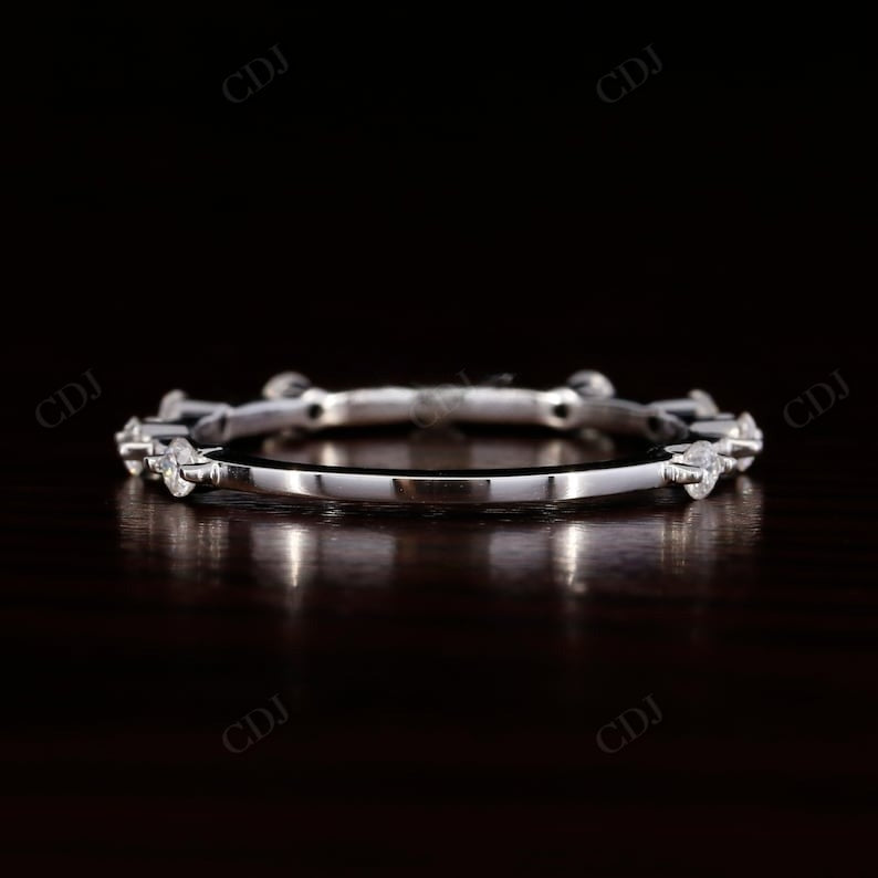 Distance 0.30CTW Lab Grown Diamond Matching Band  customdiamjewel   