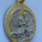 Two Tone Euphanasia Tupac Diamond Pendant  customdiamjewel   