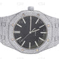 Iced Out Moissanite Diamond Watch Luxury Diamond Watch Handmade Automatic Watch Wholesale Price  customdiamjewel   