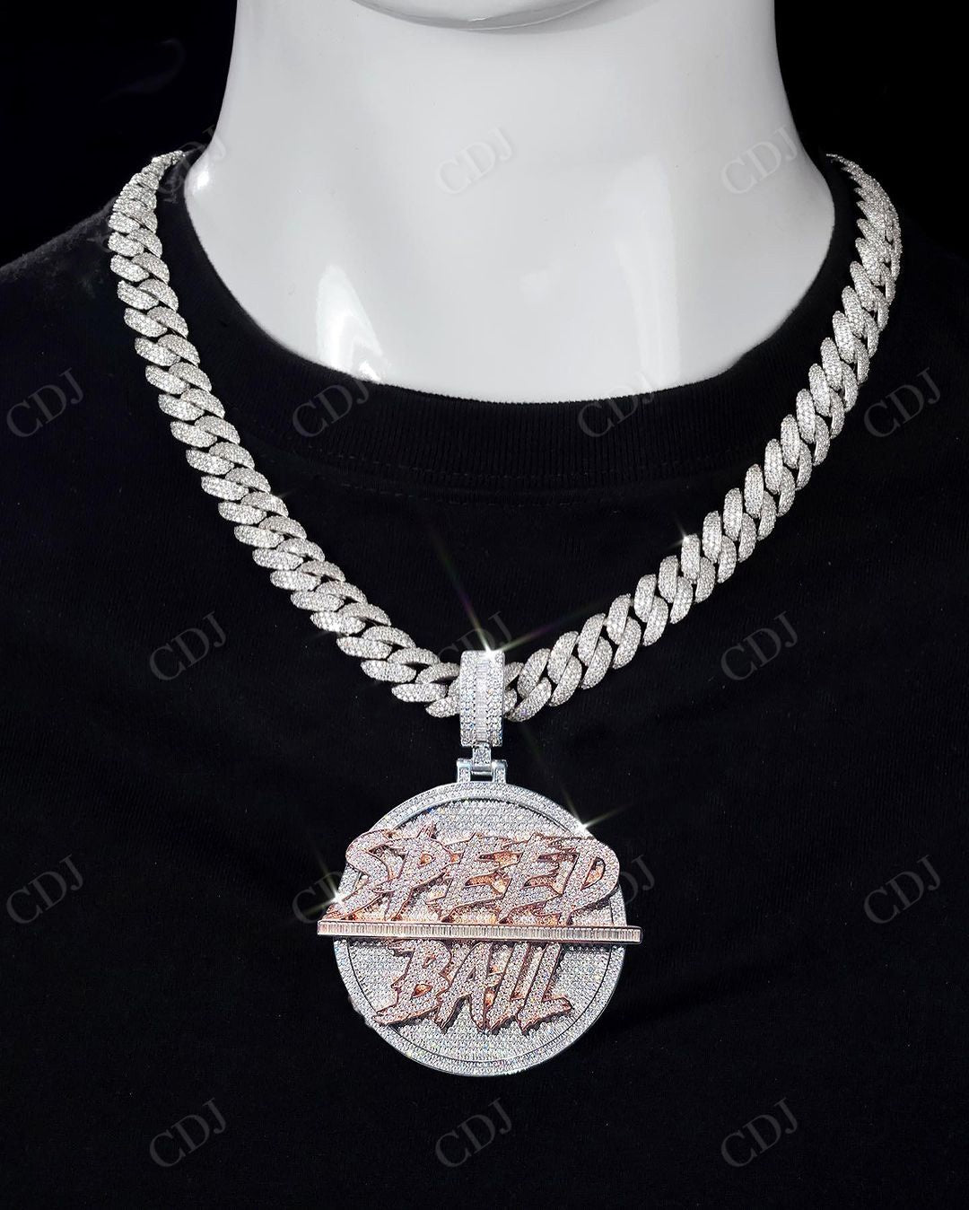 Hip Hop Customized Letter Pendant hip hop jewelry CustomDiamJewel   