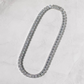 Baguette Diamond Square Shape Tennis Chain For Him  customdiamjewel   