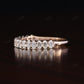 Half Eternity Natural Oval Diamond Band Women  customdiamjewel   