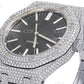 Iced Out Moissanite Diamond Watch Luxury Diamond Watch Handmade Automatic Watch Wholesale Price  customdiamjewel   