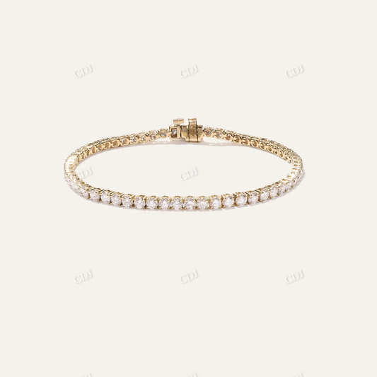 10K Moissanite Diamond Tennis Bracelet hip hop jewelry customdiamjewel