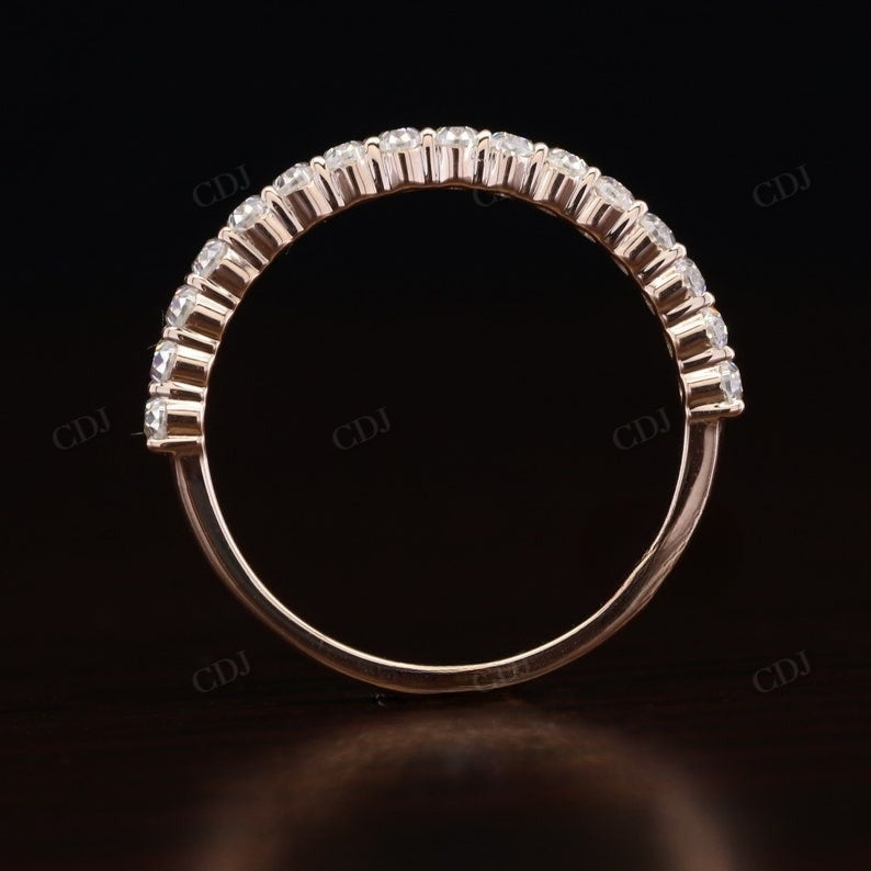 Half Eternity Natural Oval Diamond Band Women  customdiamjewel   