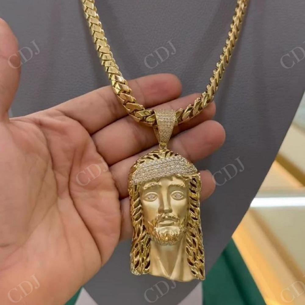 New Arrival Hip Hop Jesus pendant hip hop jewelry CustomDiamJewel   